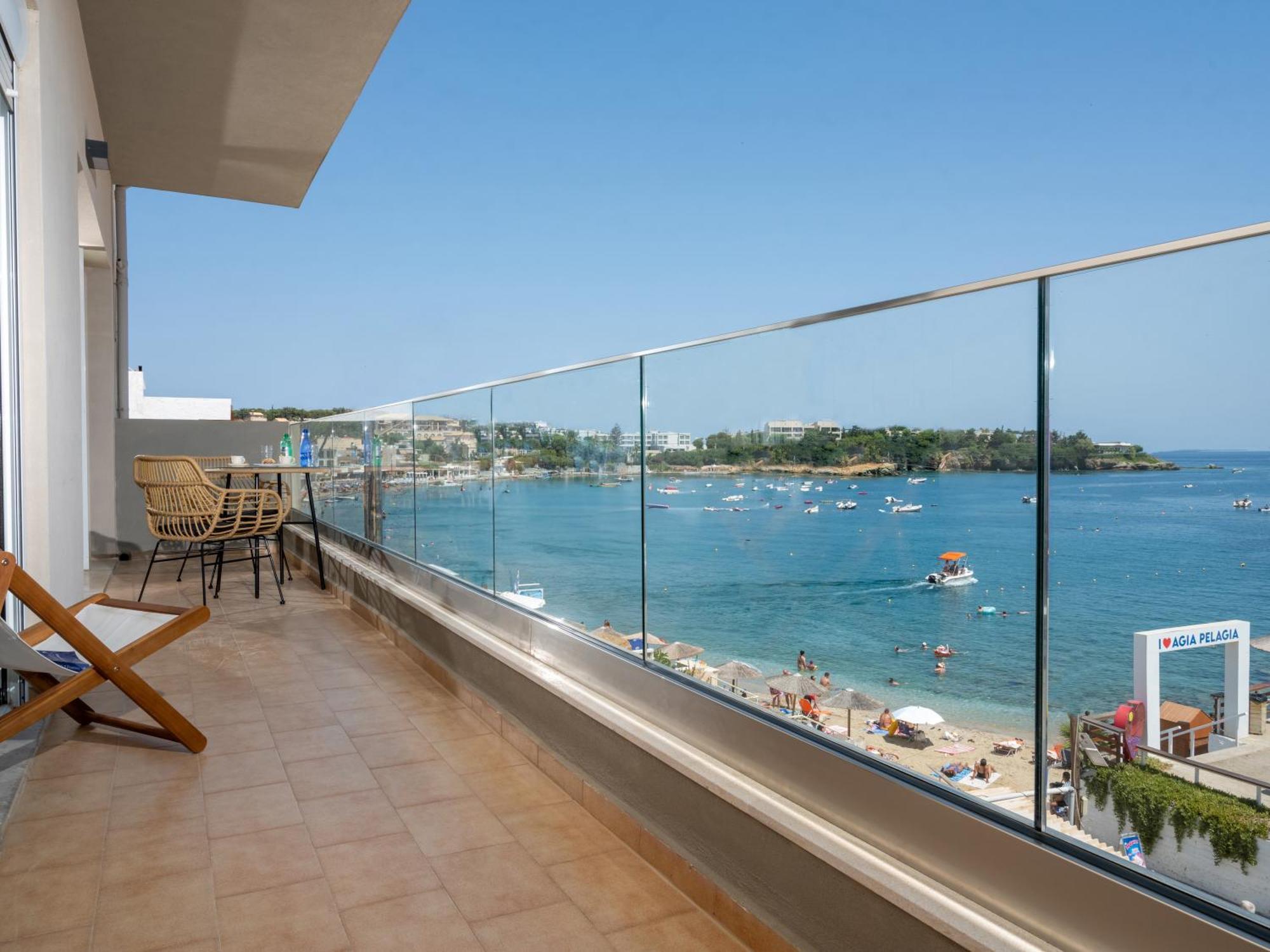 Omnia Apartments Agia Pelagia Exterior foto