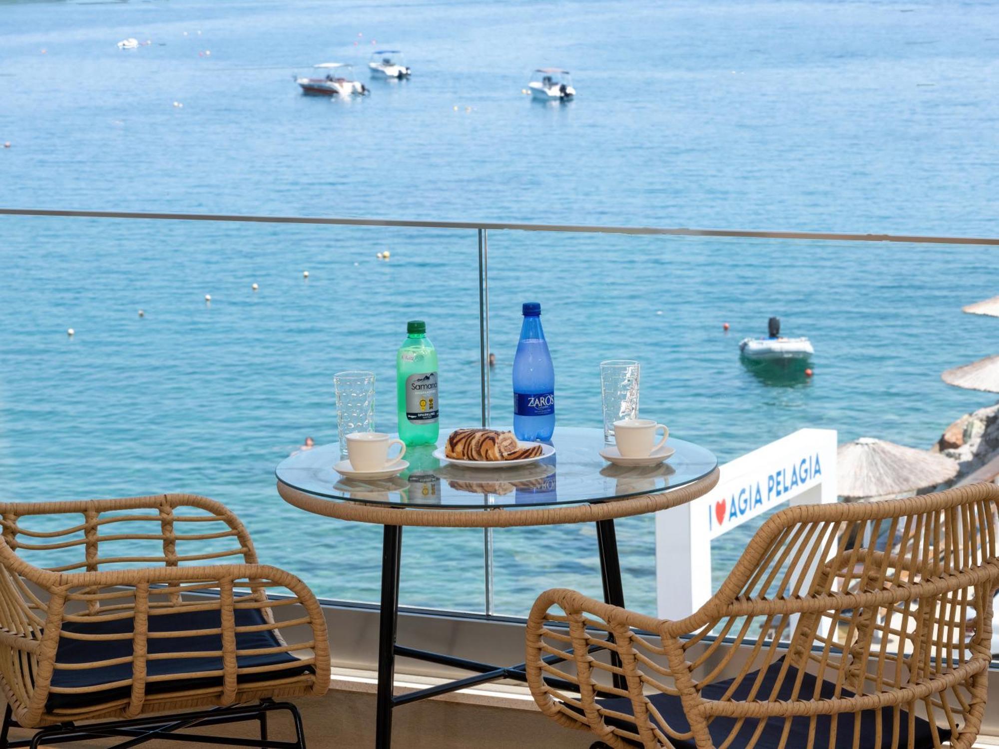 Omnia Apartments Agia Pelagia Exterior foto