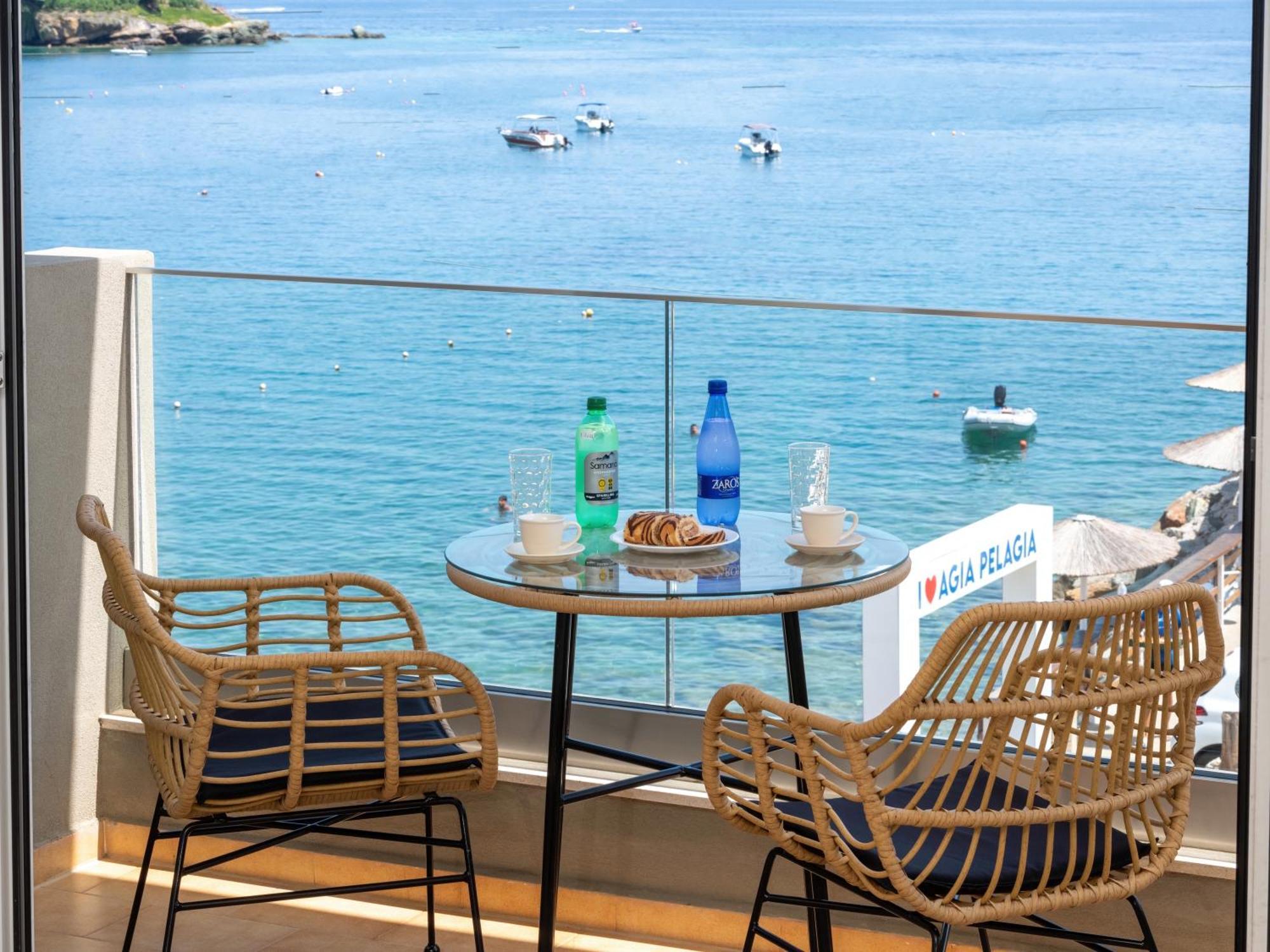 Omnia Apartments Agia Pelagia Exterior foto