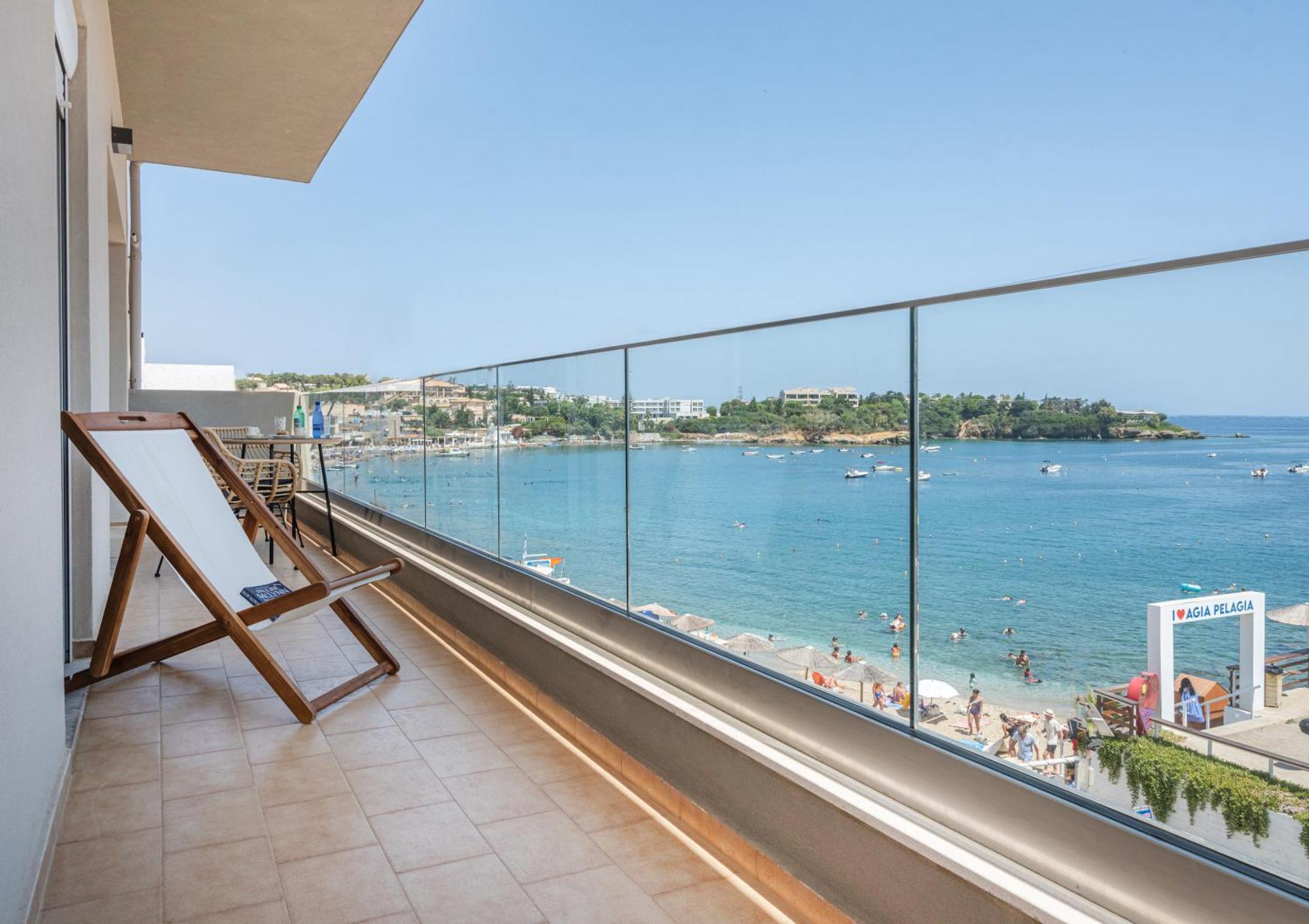 Omnia Apartments Agia Pelagia Exterior foto